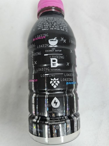 IN HAND Prime X Hunt Reward Glitch Elixir Pink Cap Rare Limited Hydration Drink - Picture 12 of 23