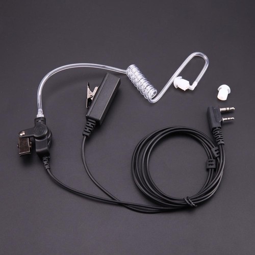 2-pinowy ukryty zestaw słuchawkowy do słuchawek akustycznych mikrofon do Kenwood UV-5R - Zdjęcie 3 z 6