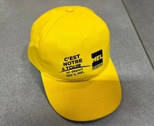 BICYCLE CYCLING CAP JERSEY YELLOW START 100% MEL EUROPEAN METROPOLIS LILLE