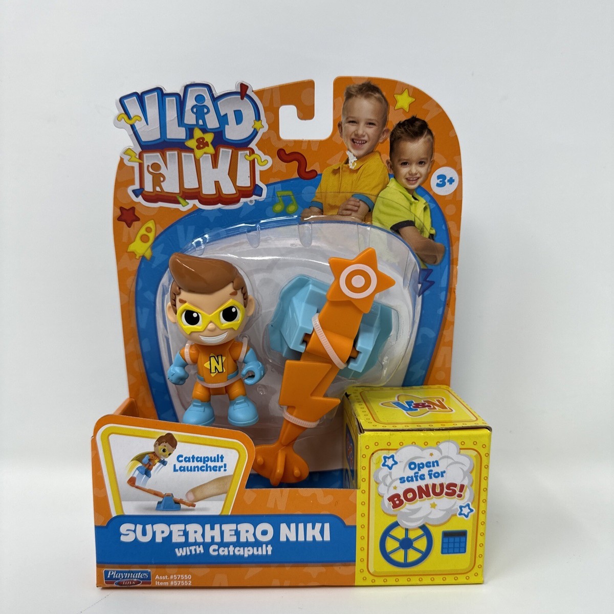 Vlad Niki Superhero Niki Figure Set [with Catapult]