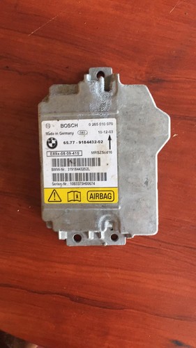 BMW 3ER E90 E91 LCI SRS STEUERGERÄT STEUERGERÄT 9184432 BOSCH