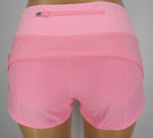 New Lululemon Speed Up 2 5 Short 2 4 6 8 10 12 Pink Shell Run Gym