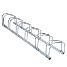 1-6 Rack Bike Parking Rack Bike Floor Parking Adjustable Bicycle Storage Garage