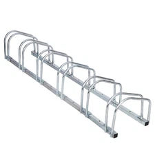 1-6 Rack Bike Parking Rack Bike Floor Parking Adjustable Bicycle Storage Garage
