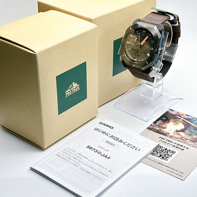 Casio Pro Trek PRW-6900YL-5JF Climber Line Radio Analog Mens Watch