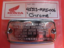 HONDA CHROME MASTER CYLINDER CAP DIAPHRAGM 45513-MM5-006 GL1500 ST1100 CB750