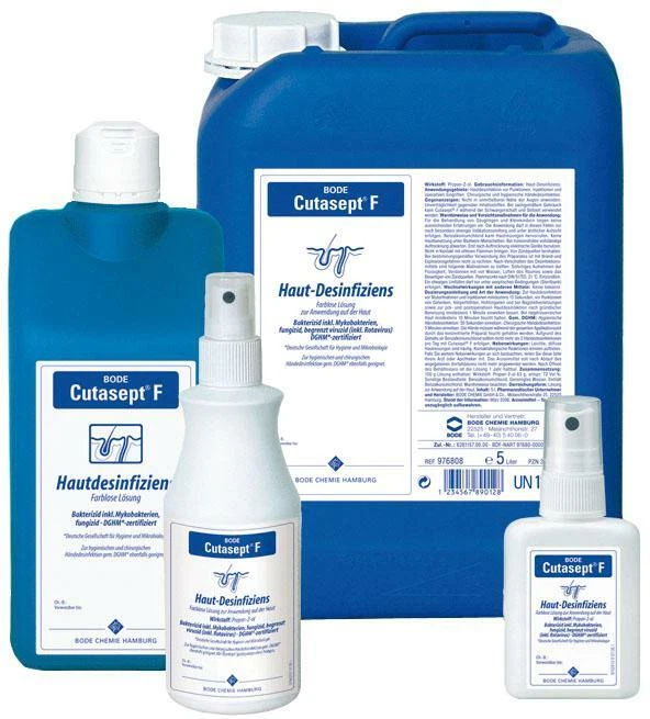 HARTMANN Cutasept F 250ml Hautdesinfektion farblos Desinfektionsmittel Hautantiseptika
