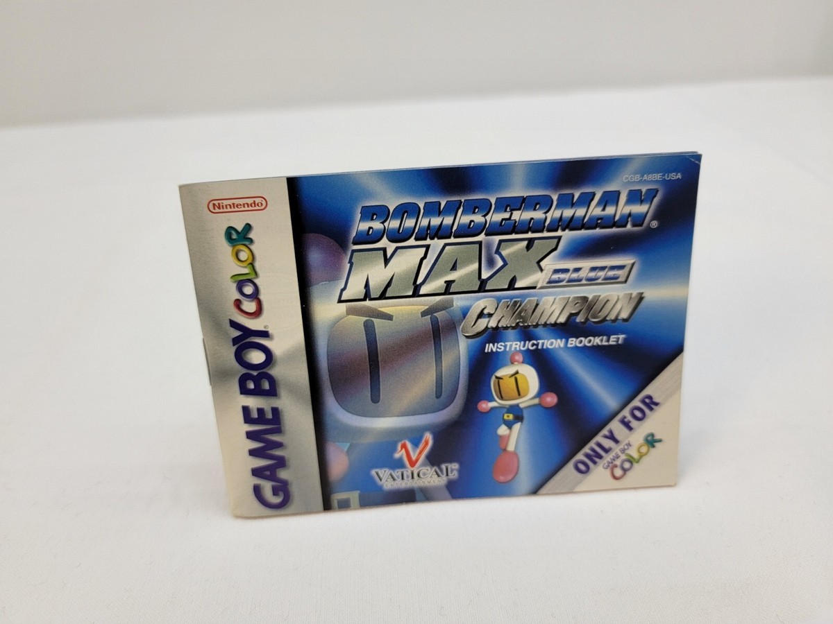 Bomberman Max Gbc Bomberman Max: Blue Champion Game Boy Color
