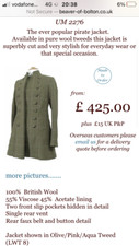 Beaver Of Bolton Ladies Tweed Jacket