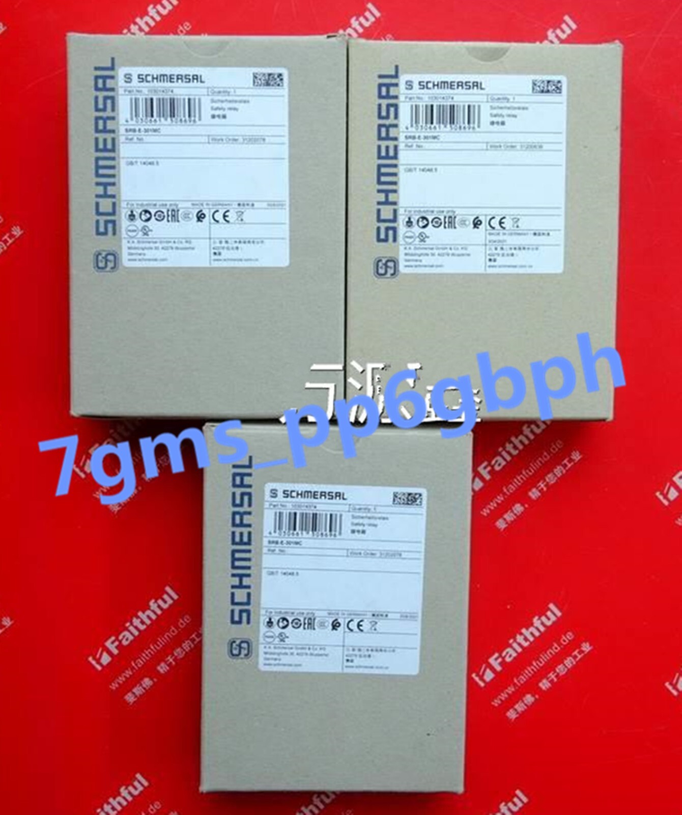 1 PCS New IN BOX SCHMERSAL Safety Relay SRBE301MC 103014374 eBay