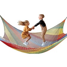 Kids Climbing Net Double Layers Playground Safety Net Polyester Climbing Carg...