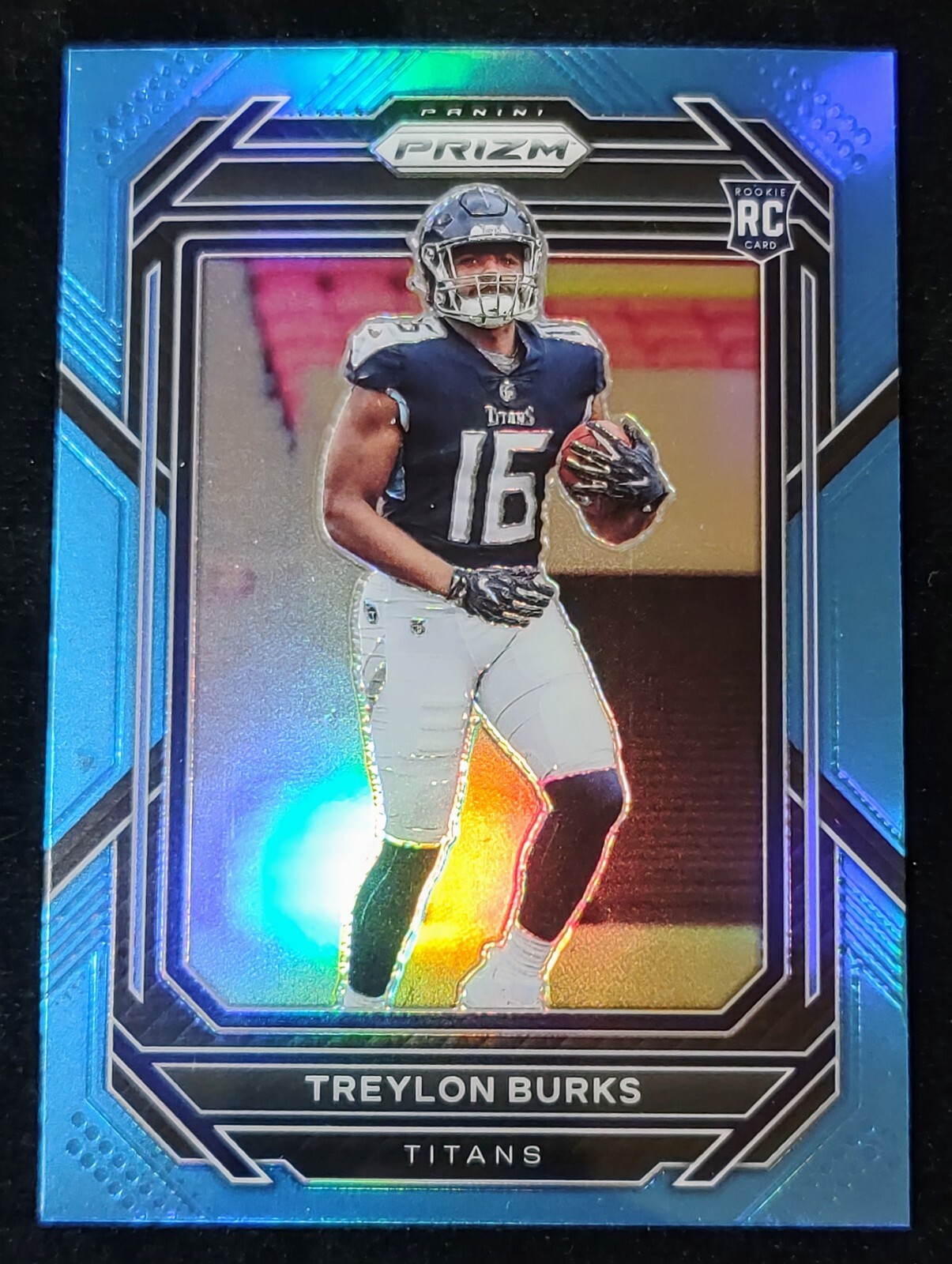2022 Panini Prizm TREYLON BURKS Rookie Light Blue Prizm #313 Tennessee Titans