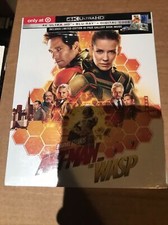 Ant-Man and the Wasp 4K UHD Blu-ray  2018 TARGET Digipak w/Book OOP SEALED 
