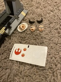 Lego #7668 ~ Star Wars: Rebel Scout Speeder Nearly Complete New Stickers