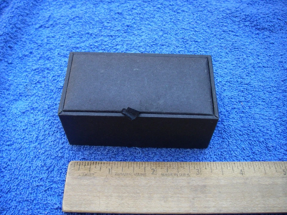 Fino Par de Gemelos Esmaltados Camuflaje Firmados RAVI RATAN-CON CAJA-SIN RESERVA Foto 2 de 4