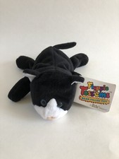 Ganz Floppie Toss  ems Bean Filled Plush Toy Milly Cat 1996 7  With Tag