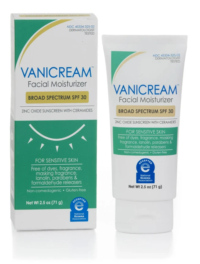 Crema hidratante facial Vanicream SPF30 Foto 2 de 4
