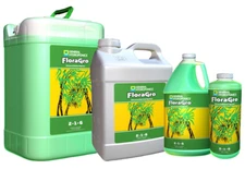 General Hydroponics FloraGro 1 QT, 1 Gal, 2.5 Gallon, 6 Gal flora gro series GH