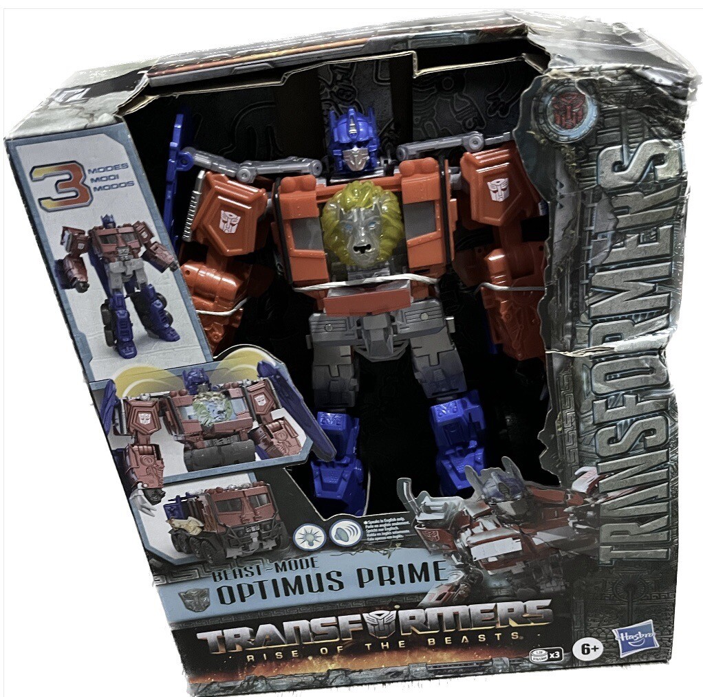 TRANSFORMERS OPTIMUS PRIME Robot Con Luci E Suoni 30 Cm Circa EUR 9,99