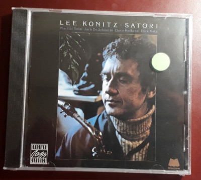 LEE KONITZ-SATORI (M.SOLAL,J.DEJOHNETTE,D.HOLLAND,D.KATZ*CD NEU VERSIEGELT VERSIEGELT