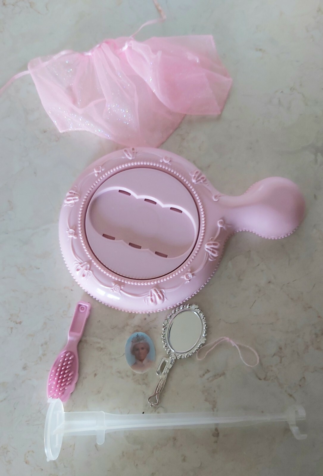 twirling makeup barbie