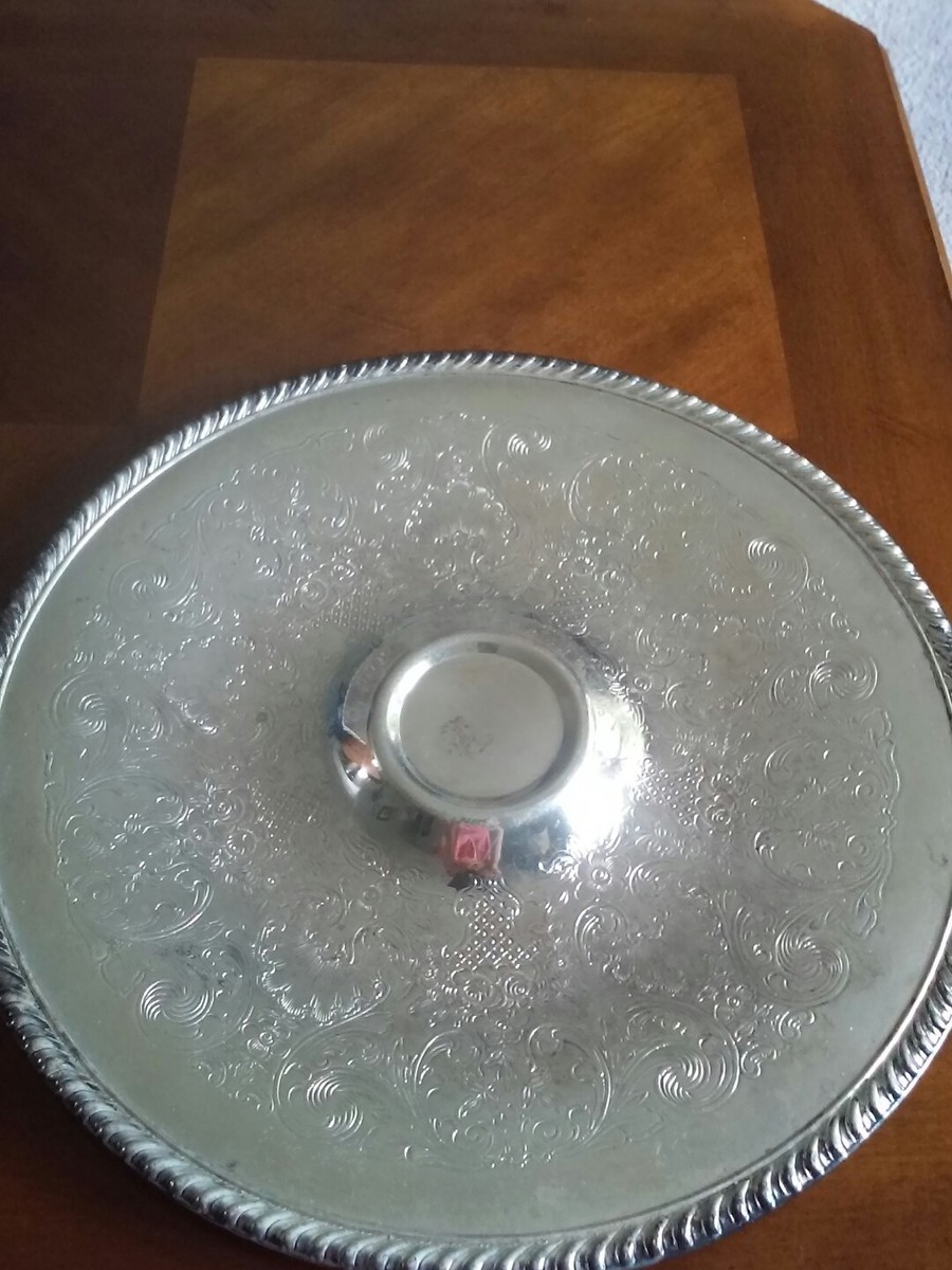 【W M Rogers】 ワイントレー / ドリンクトレー オーバル型 27cm 3586673-Wine-tray-stainless-
