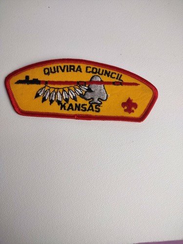 1 NOS BSA Pfadfinder Quivira Rat Kansas Schulteraufnäher - Bild 1 von 2