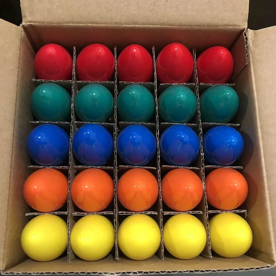 HOLIDAY LIGHT DEPOT 25 C9 Multicolor Ceramic with Yellow Incandescent Christmas Light Bulbs 7 Watt