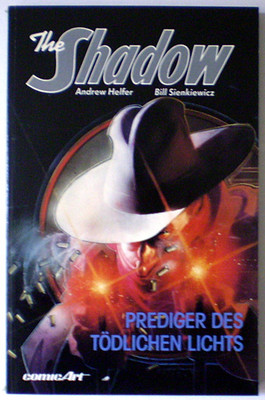 THE SHADOW Carlsen Comic Art Band 3 von 1991  (0-1) Bill Sienkiewicz