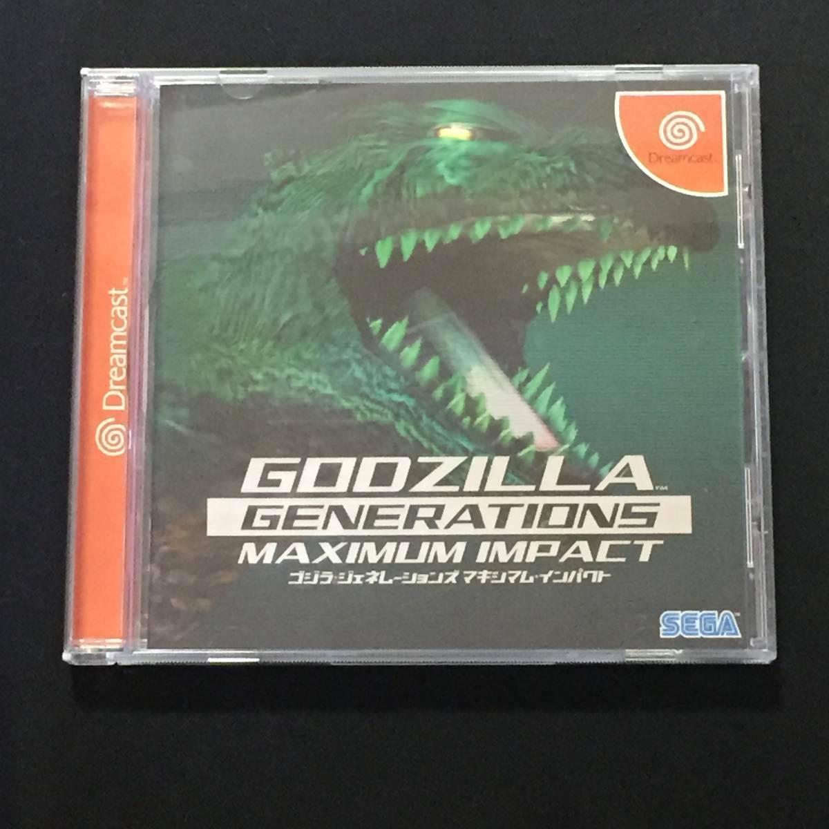 Godzilla Generations Maximum Impact Sega DreamCast DC Used Japan Action ...