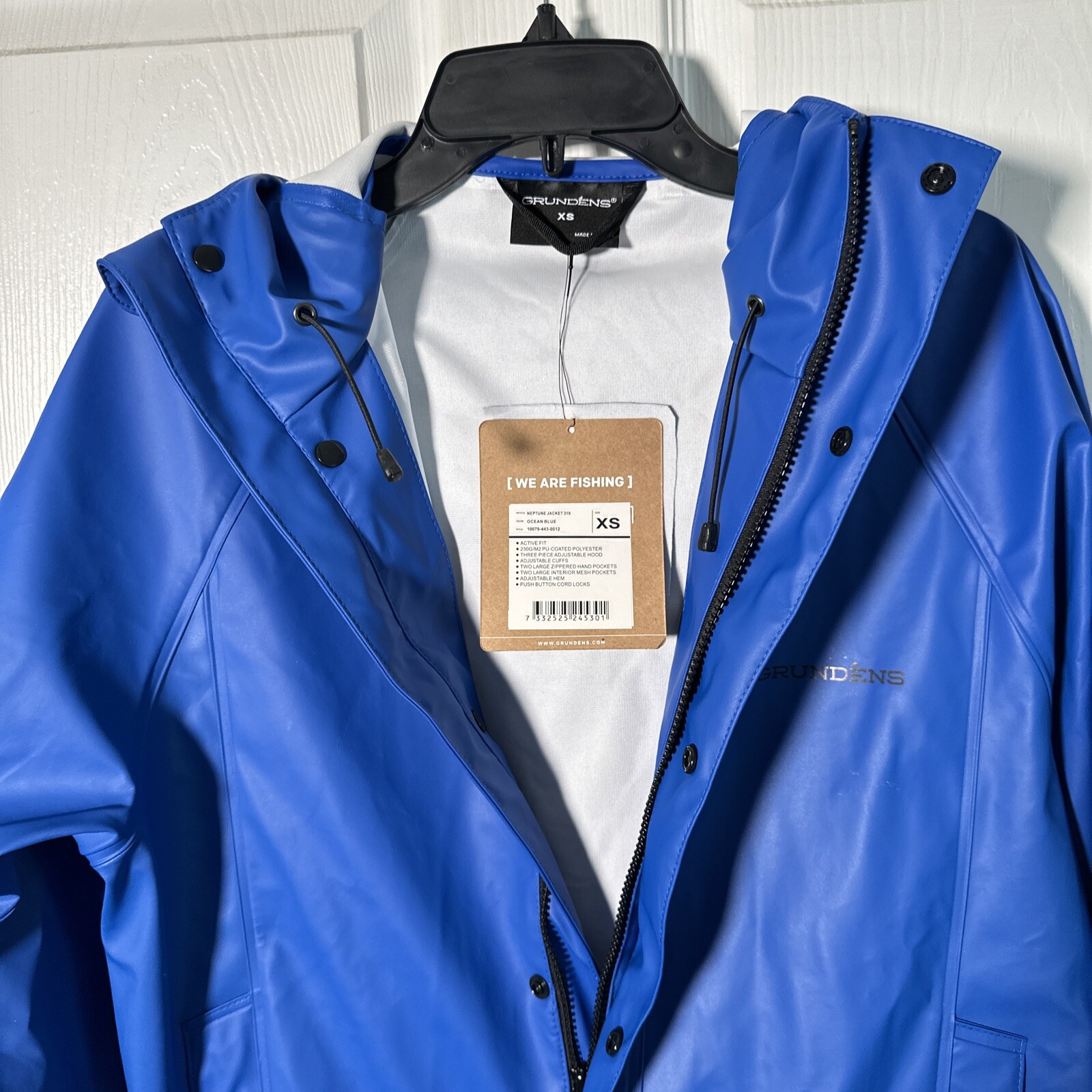 Grundens Mens Neptune 319 Commercial Fishing Jacket NWT 7332525245301