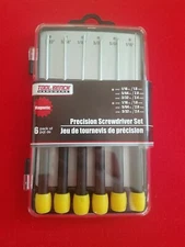 Precision Screwdriver Set 6 Pcs and Case Great for Glasses Repairing