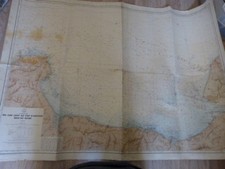 carte hydrographique du cap lévy au cap d'antifer , baie de seine (car01)