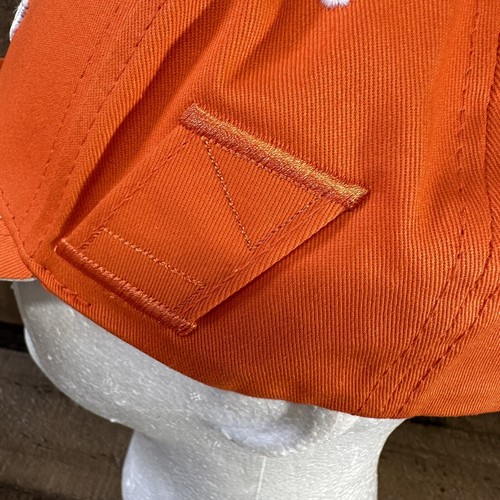 Clemson Tigers Hat Captivating Headgear Orange Strap Back Baseball Cap OSFM - Picture 6 of 14