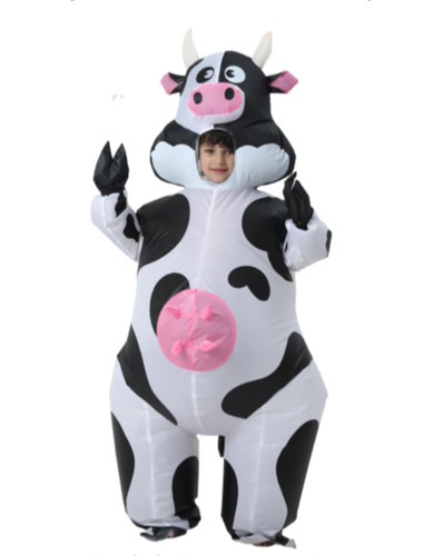 Inflatable Kids Cow Costume