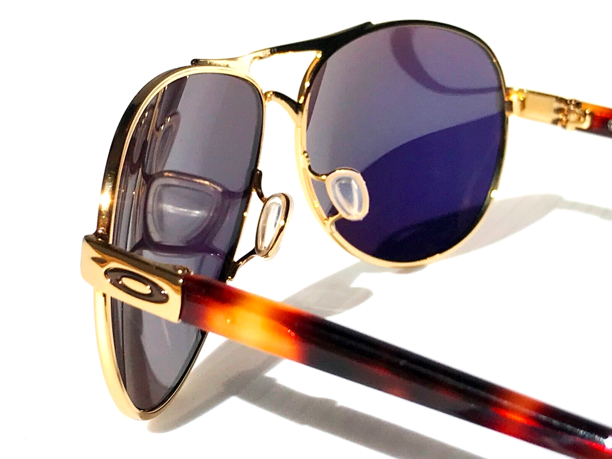Oakley FEEDBACK Gold Tortoise POLARIZED Galaxy Fire Gold  display picture 1