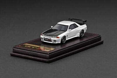 IG2691 Nissan Skyline GT-R Nismo (R32) White 1/64 Ignition Model