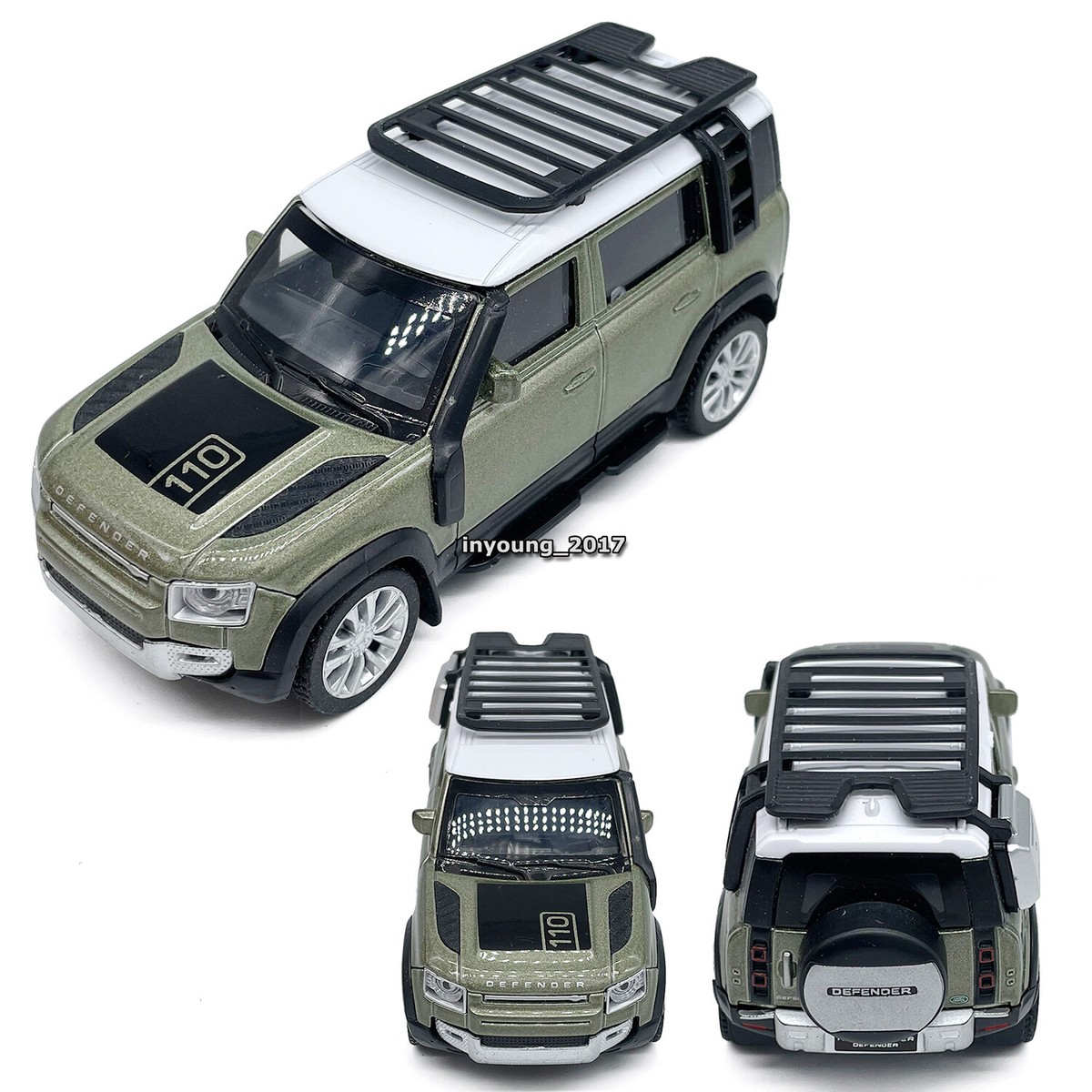 Corgi Land Rover Defender ミニカー 1:43 1:43 Land Rover Defender 110 Model Car Diecast Toy Cars Toys
