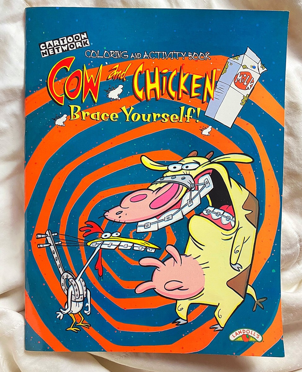 Cow And Chicken Coloring Pages