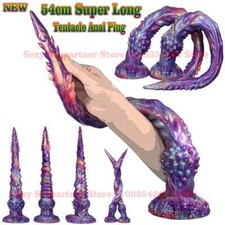 54cm Super Long Silicone Anal Plug Tentacle Anal Dildo Butt Plug Anal Sex Toy