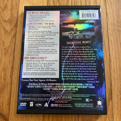 Final Destination (DVD, 2000) Devon Sawa, Ali Larter, Kerr Smith
