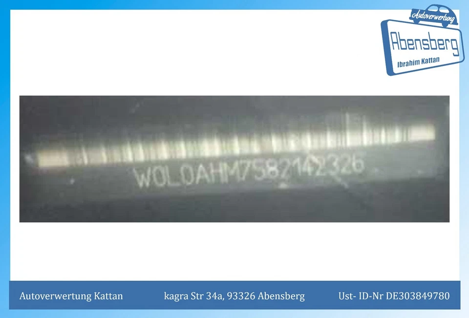 gebr. Opel Astra H Zafira B CIM Modul Lenkstockschalter 13276153 #2982 - Bild 4 von 4