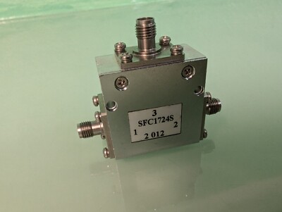 RF Circulator, Fairview Microwave  SFC1724S 1,7-2,4 GHz 10 W 17 dB SMA(f)