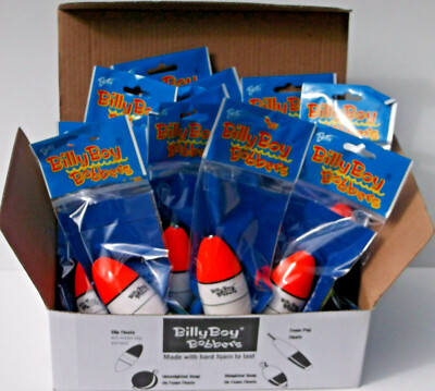 12 BILLY BOY UNWEIGHTED #050 OVAL FOAM SLIP FLOATS