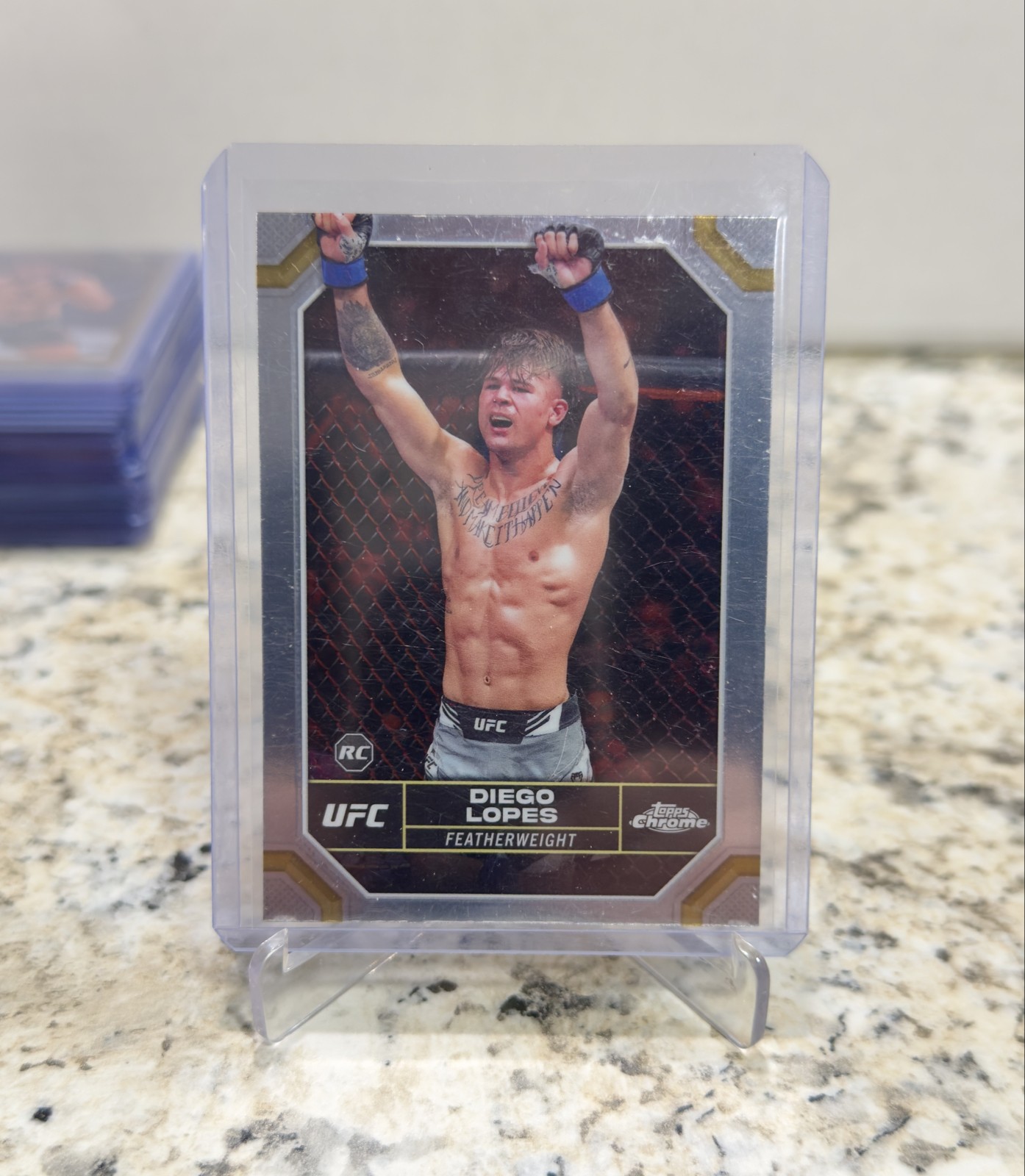 2024 Topps Chrome UFC - Diego Lopes #26 (RC)