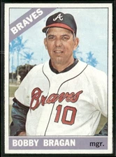 1966 Topps #476 Bobby Bragan VG