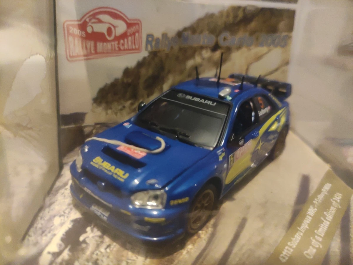 SUBARU IMPREZA WRC03 #7 RALLY GREAT BRITAIN 2003 SOLBERG MILLS VITESSE 43104