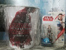 Star Wars The Last Jedi Popcorn Bucket Rey Figure