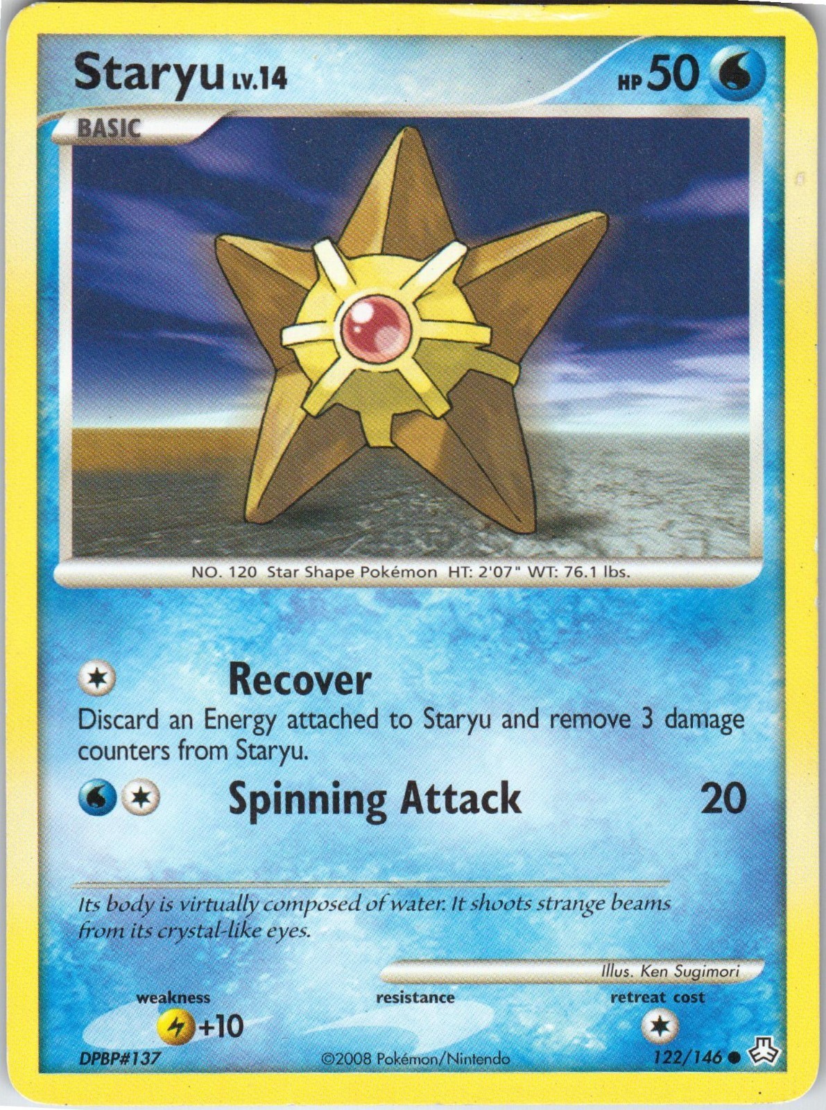 Staryu – Pokémon TCG Legends Awakened 122/146 Common MP