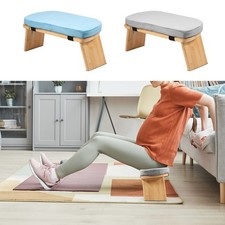 Folding Prayer Bench with Cushion and Carry Bag Portable Yoga Bench qiYud